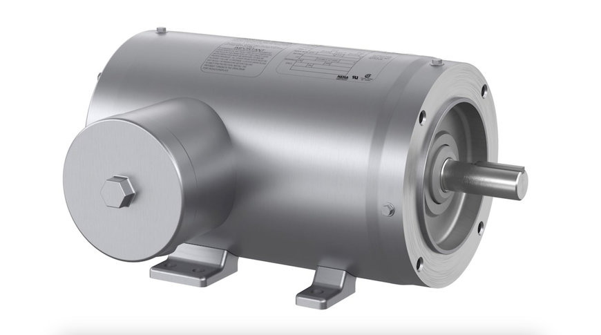 ABB optimizes Baldor-Reliance Food Safe stainless steel motors with three-lead design